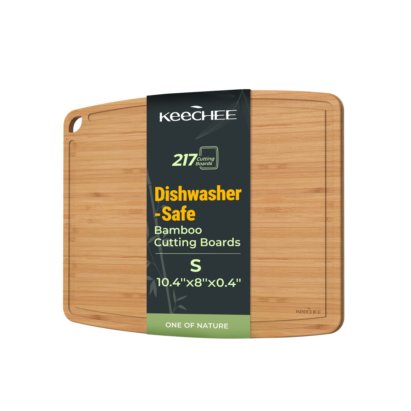 KeeCHEEยฎ Dishwasher Safe Bamboo Cutting Boards