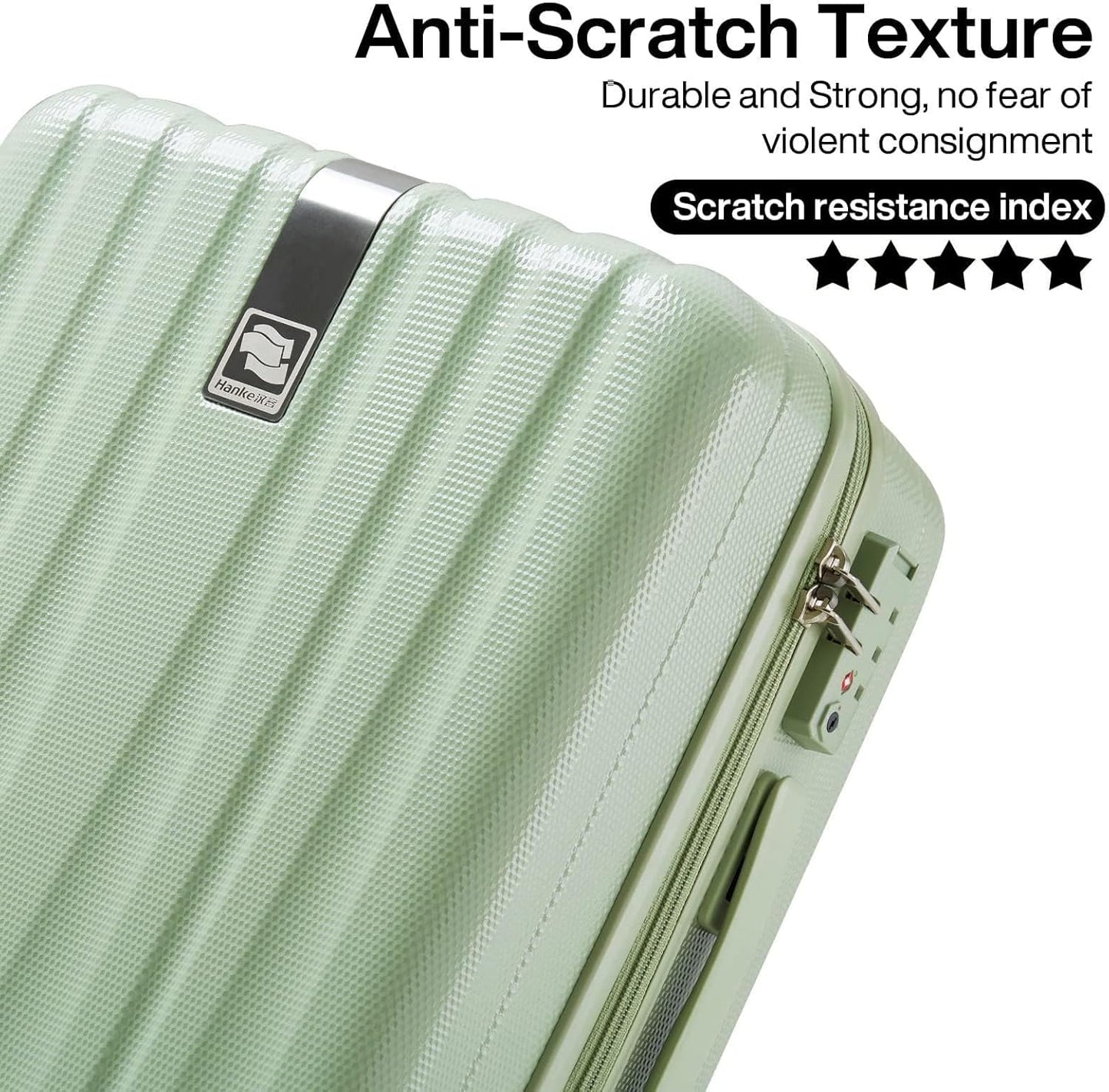 20 Inch Carry On Luggage 22x14x9 Rolling Suitcase Travel Luggage Bag