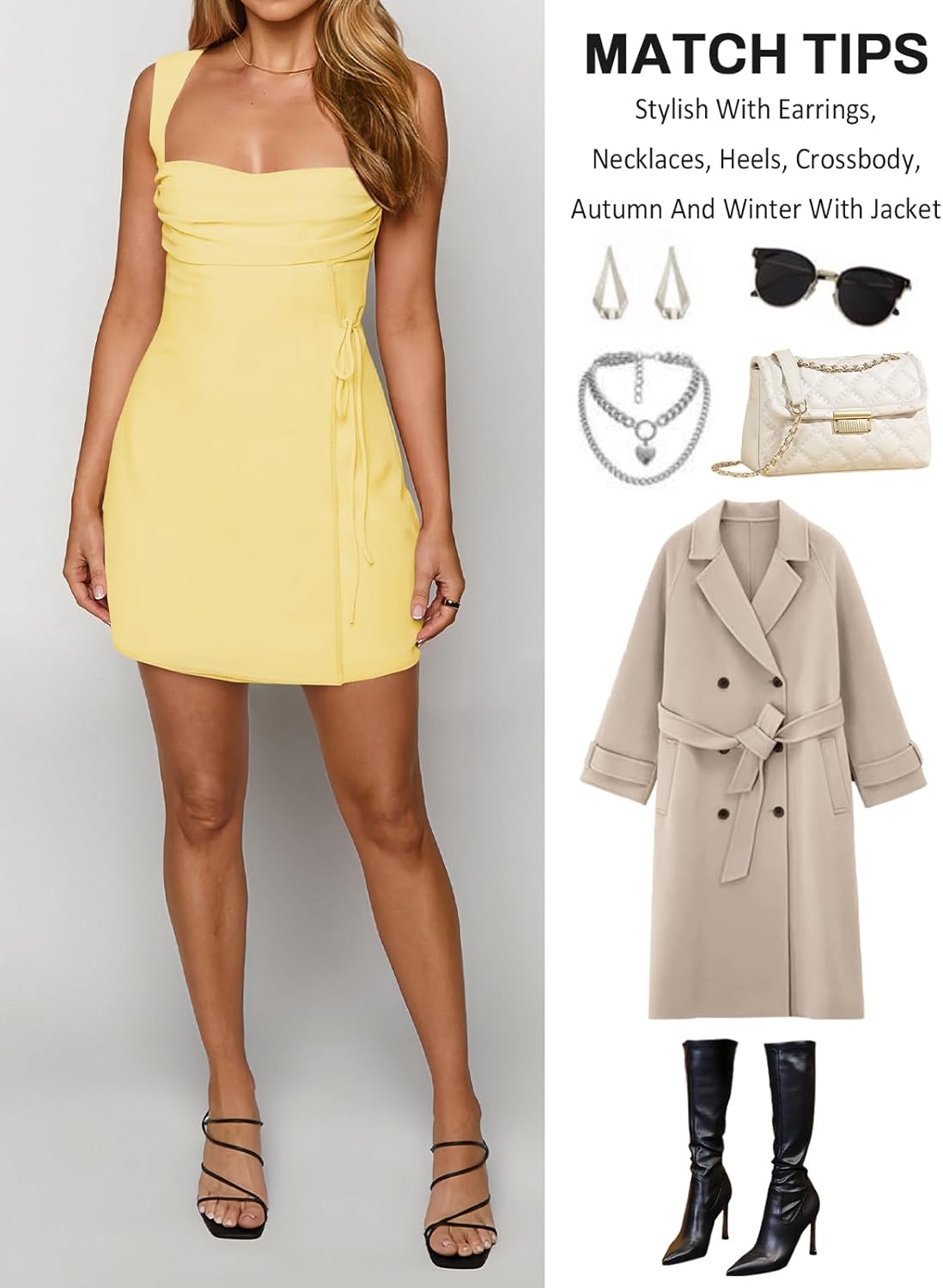 Women's Sexy Ruched Mesh Midi Short Dresses