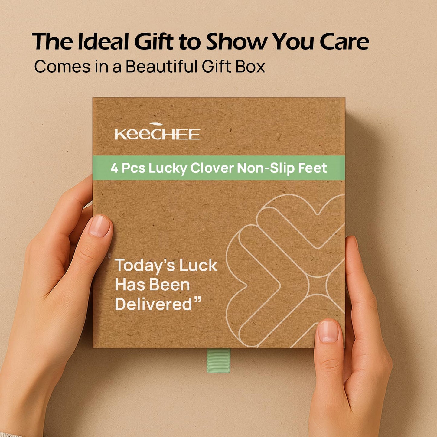 KeeCHEE® Silikon-Anti-Rutsch-Füße für Schneidebrett