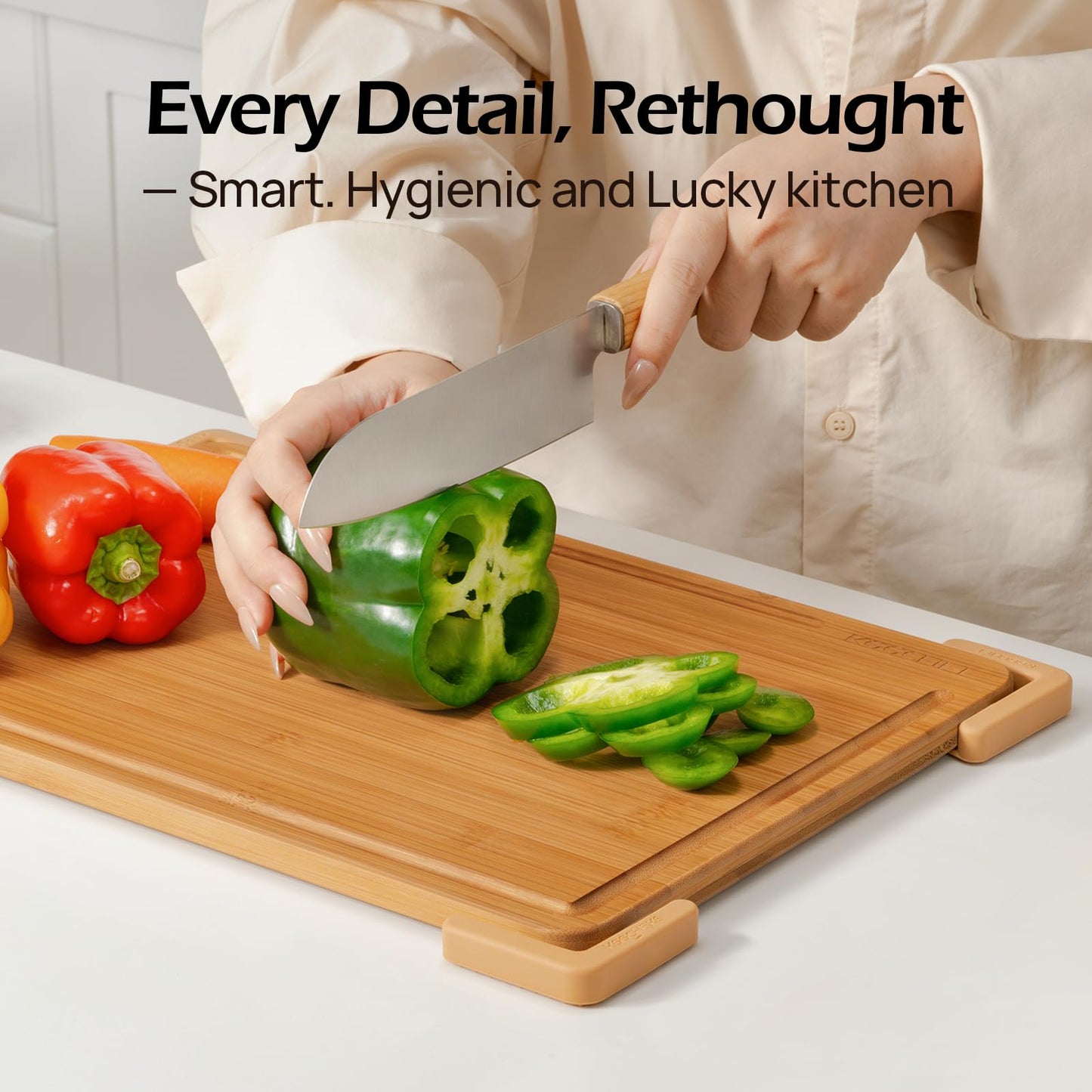 KeeCHEEยฎ Silicone Non-Slip Feet for Cutting board