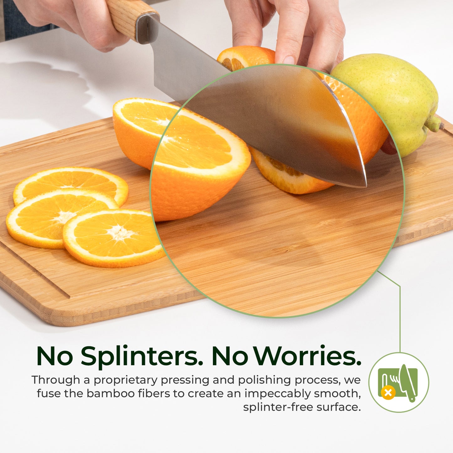 KeeCHEEยฎ Dishwasher Safe Bamboo Cutting Boards