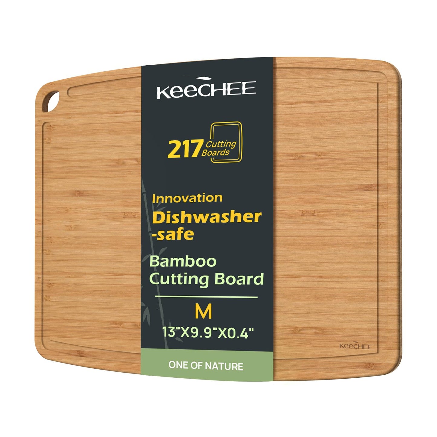 KeeCHEEยฎ Dishwasher Safe Bamboo Cutting Boards