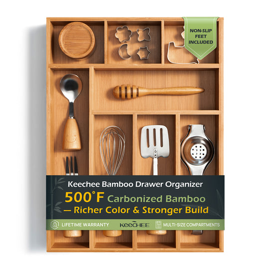 KeeCHEE® 8 Slots Silverware Organizer