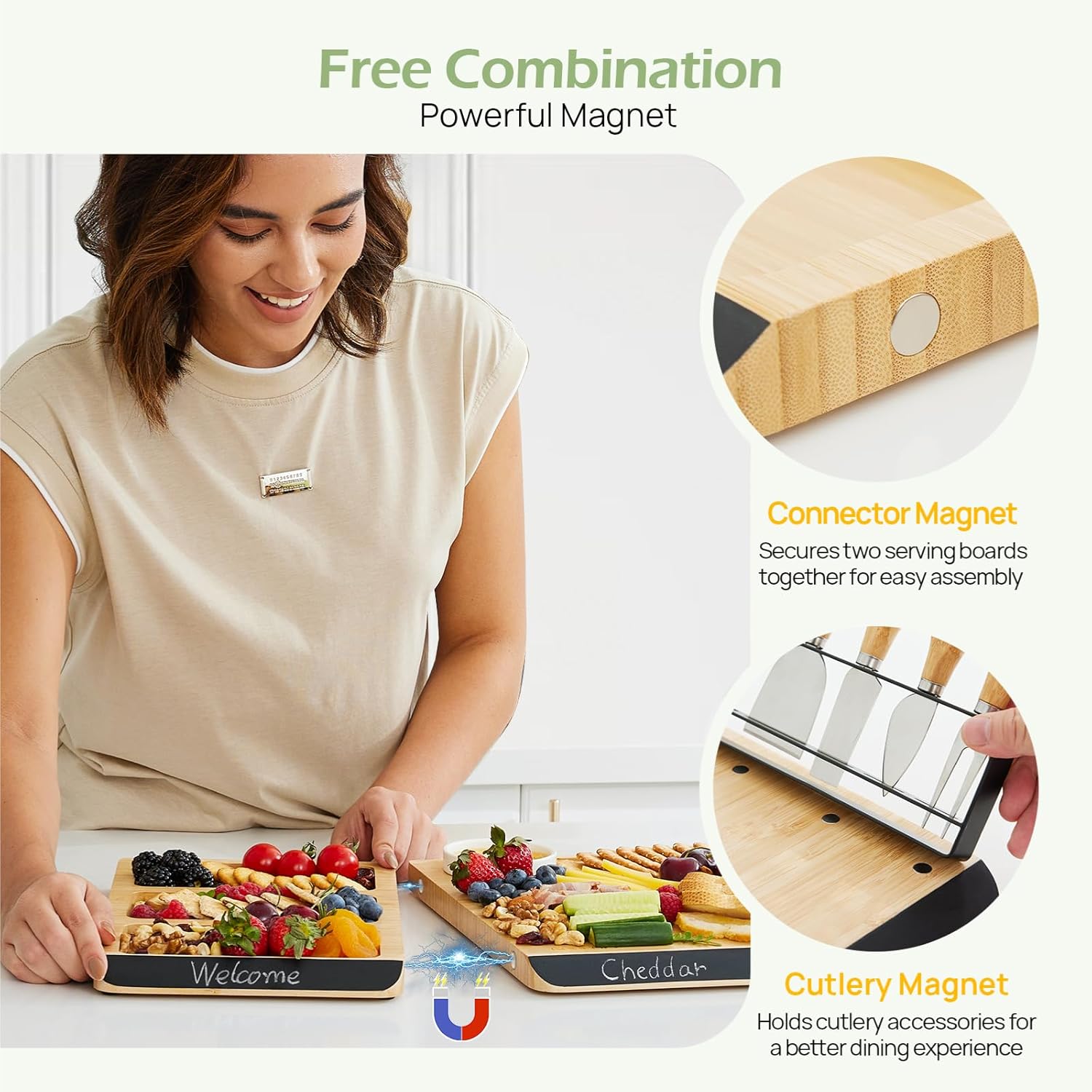 KeeCHEE® Charcuterie Boards Gift Set