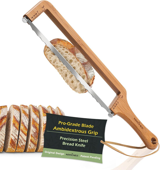 KeeCHEE® Adjustable Bread Slicer for Homemade Bread
