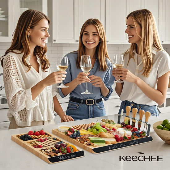 KeeCHEE® Charcuterie Boards Gift Set