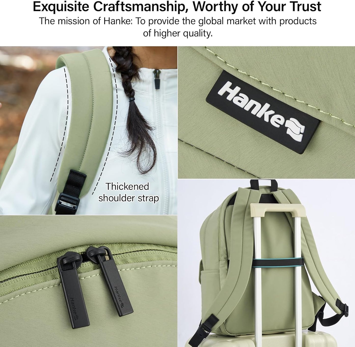 Travel Backpack for Women & Men, Lightweight Carry On Backpack