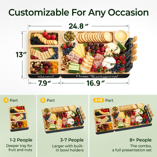 KeeCHEE® Charcuterie Boards Gift Set