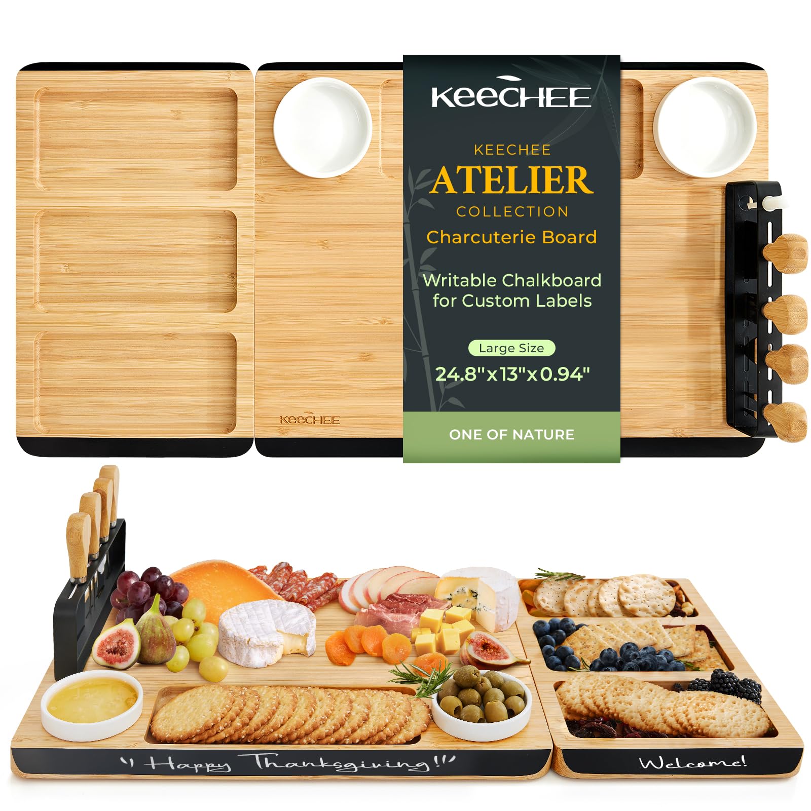 KeeCHEE® Charcuterie Boards Gift Set